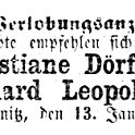 1861-01-13 Kl Verlorbung Doerf-Leopold